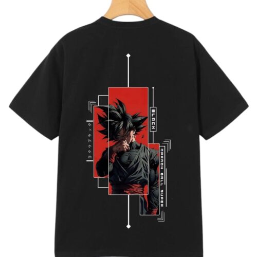 WhatsApp Image 2025-10-23 at 11.27.32 T-shirt Oversize Black Goku