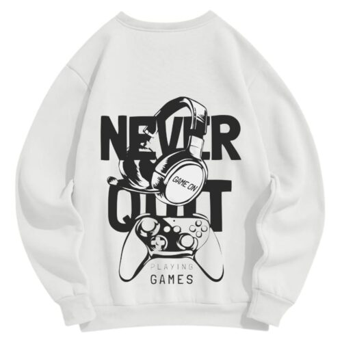 Sweatshirt Oversized Never Quit