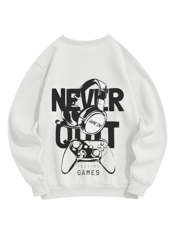 Sweatshirt Oversized Never Quit